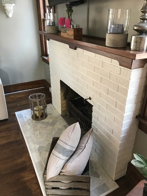 Fireplace After