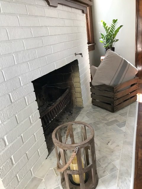 Fireplace After