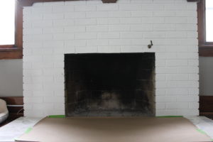 Paint Interior Fireplace