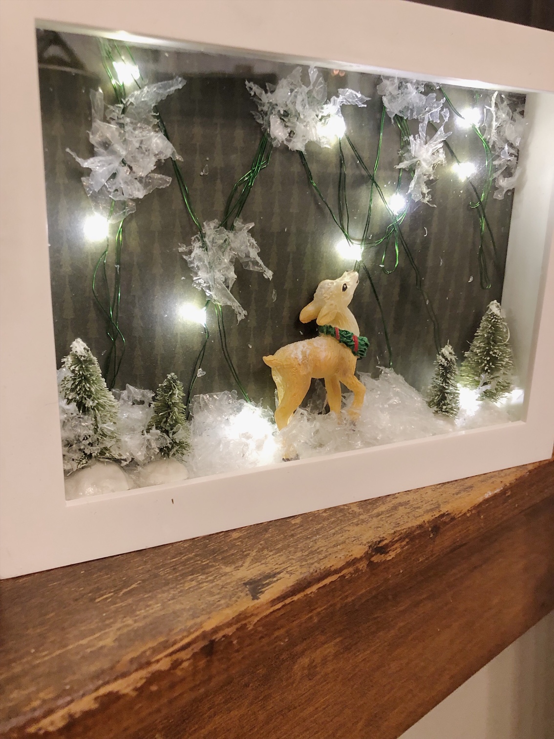 Holiday Shadow Box DIY