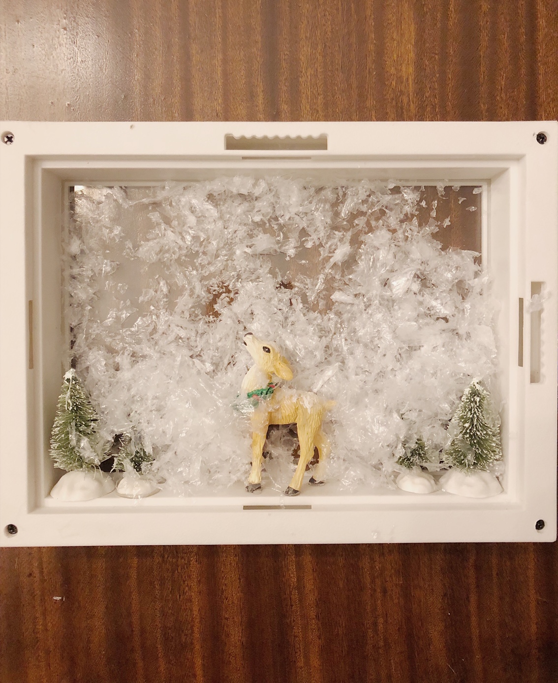 Holiday Shadow Box DIY