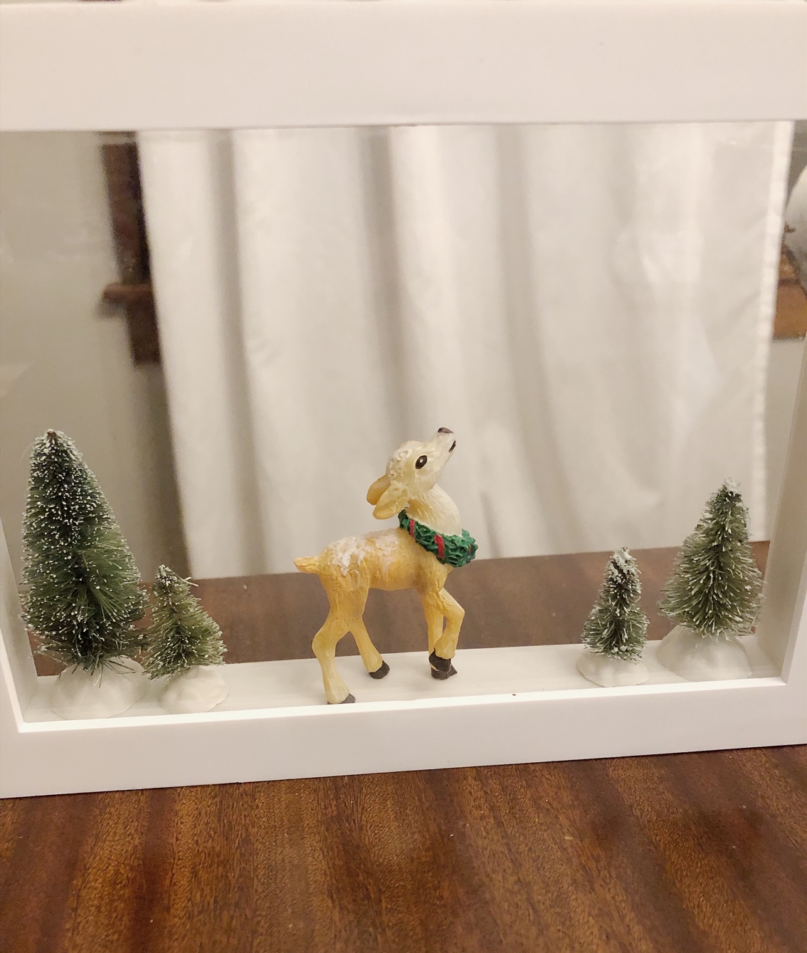 Holiday Shadow Box DIY