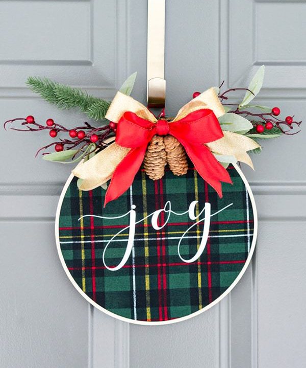 Decorate your door for Christmas