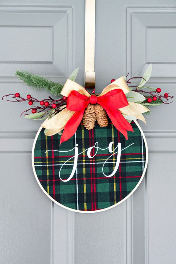 Decorate your door for Christmas